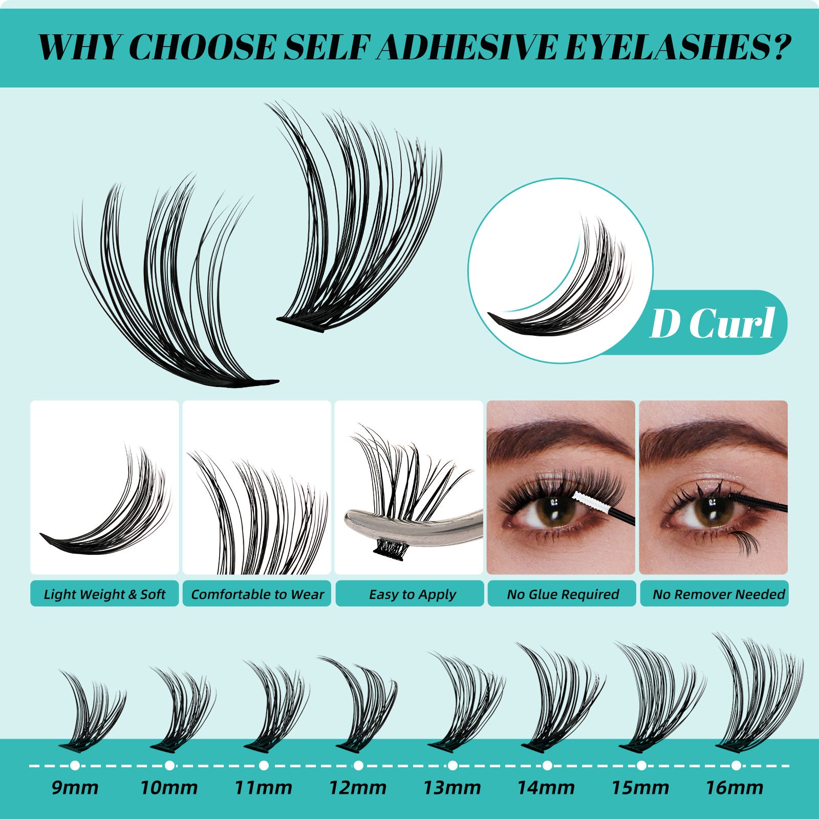 AMZGIRL 3040D Lash Extension Kit  320Pcs