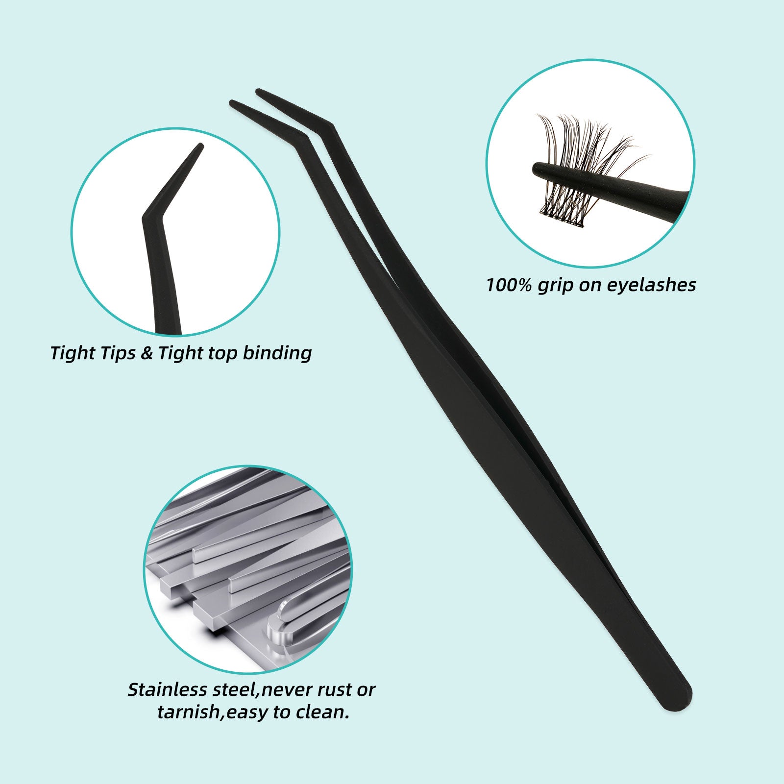 AMZGlRL Daybreak Lash Clusters Set für zu Hause, 144 Stück 