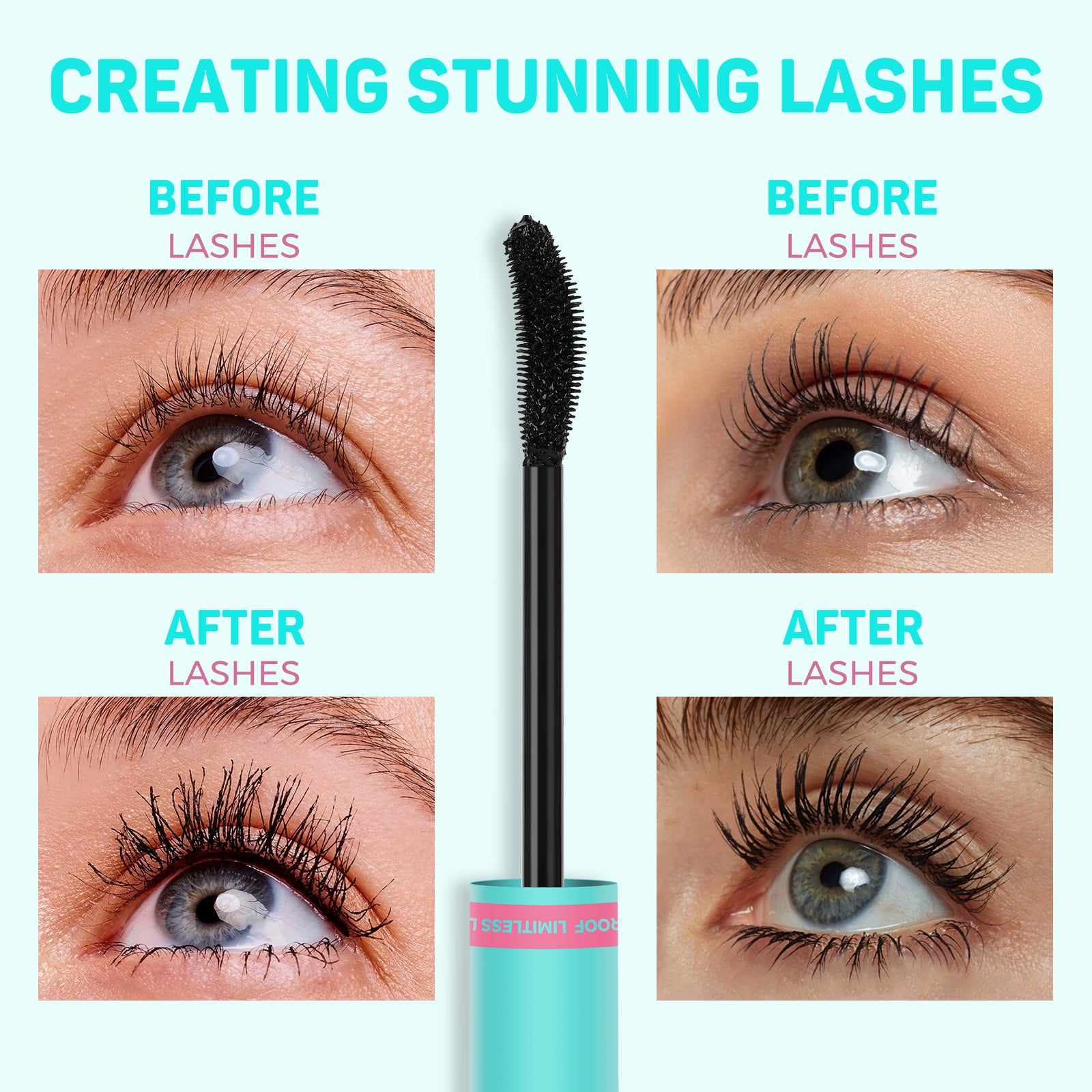 AMZGlRL 36 Hours Strong Hold Length & Volume Mascara