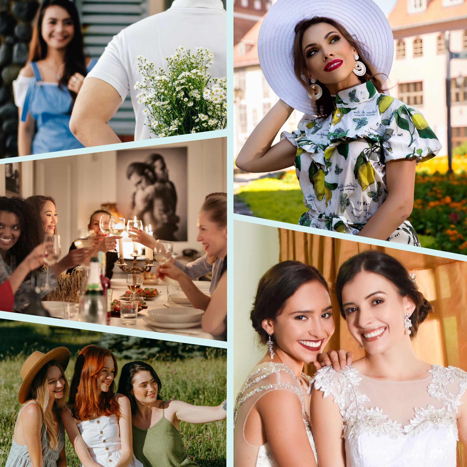 AMZGlRL 8 Pairs 4styles Self Adhesive Eyelashes No Glue Needed