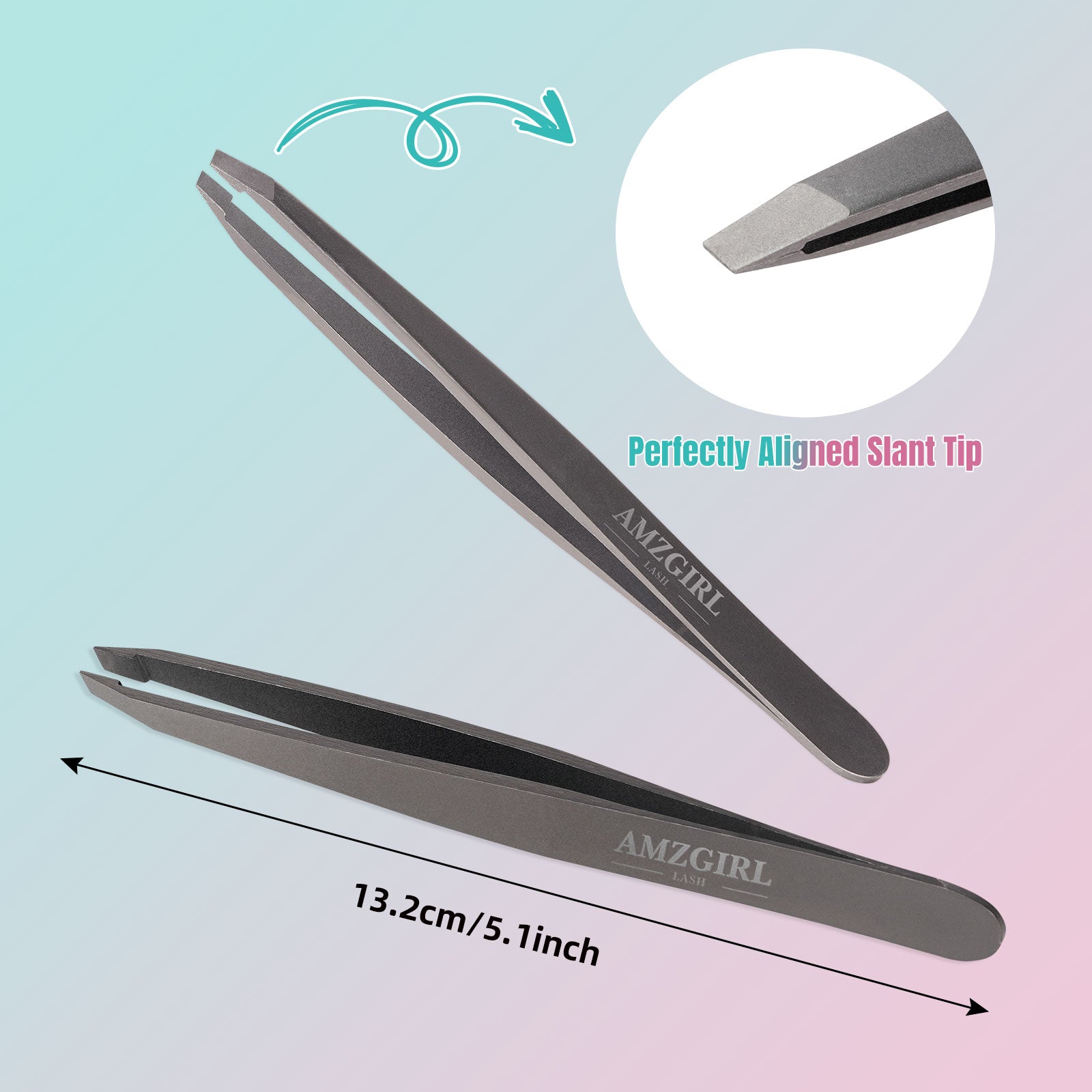 AMZGIRL Lash tweezer-3.7inch