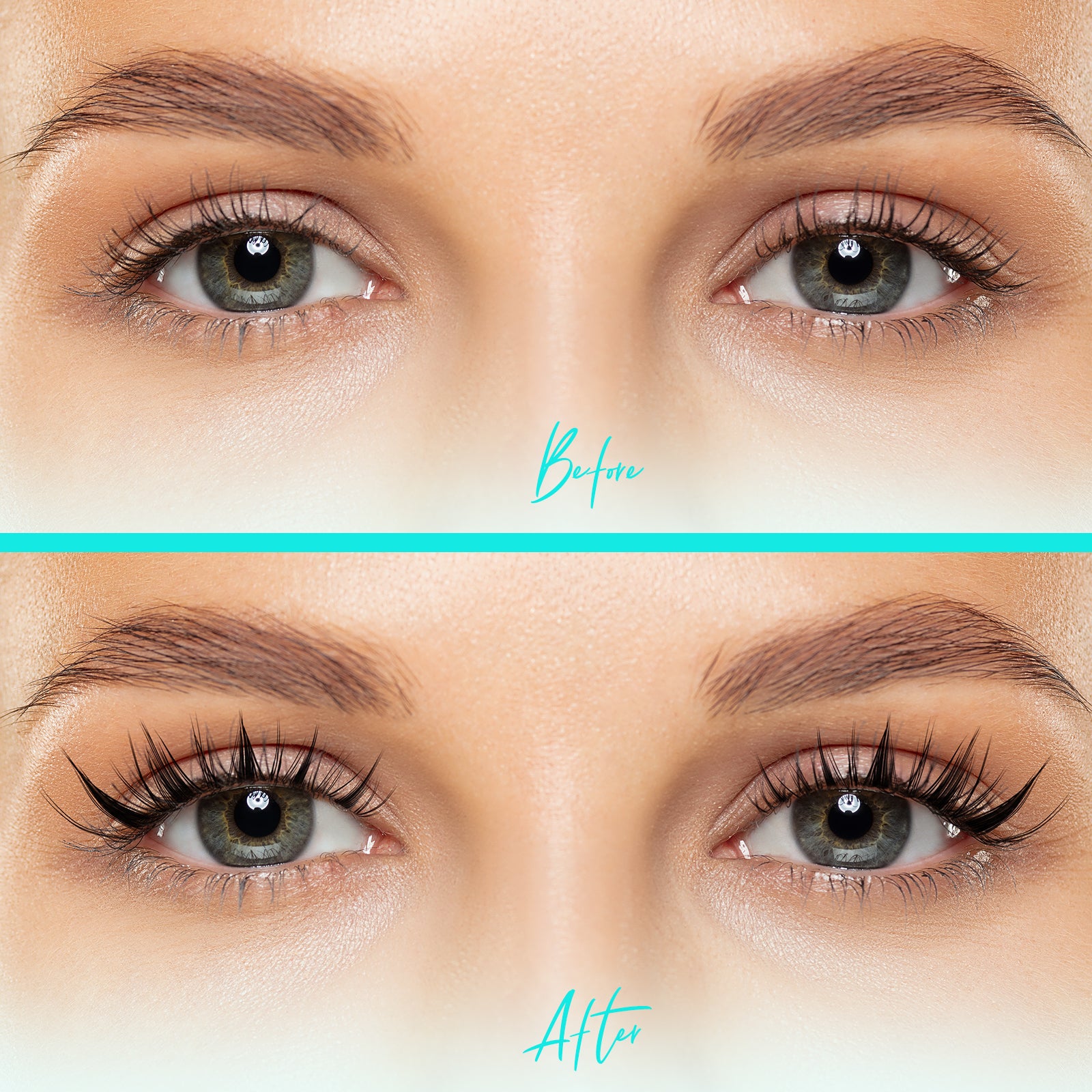 AMZGIRL Manga Lash Clusters Kit Anime Extension Kit